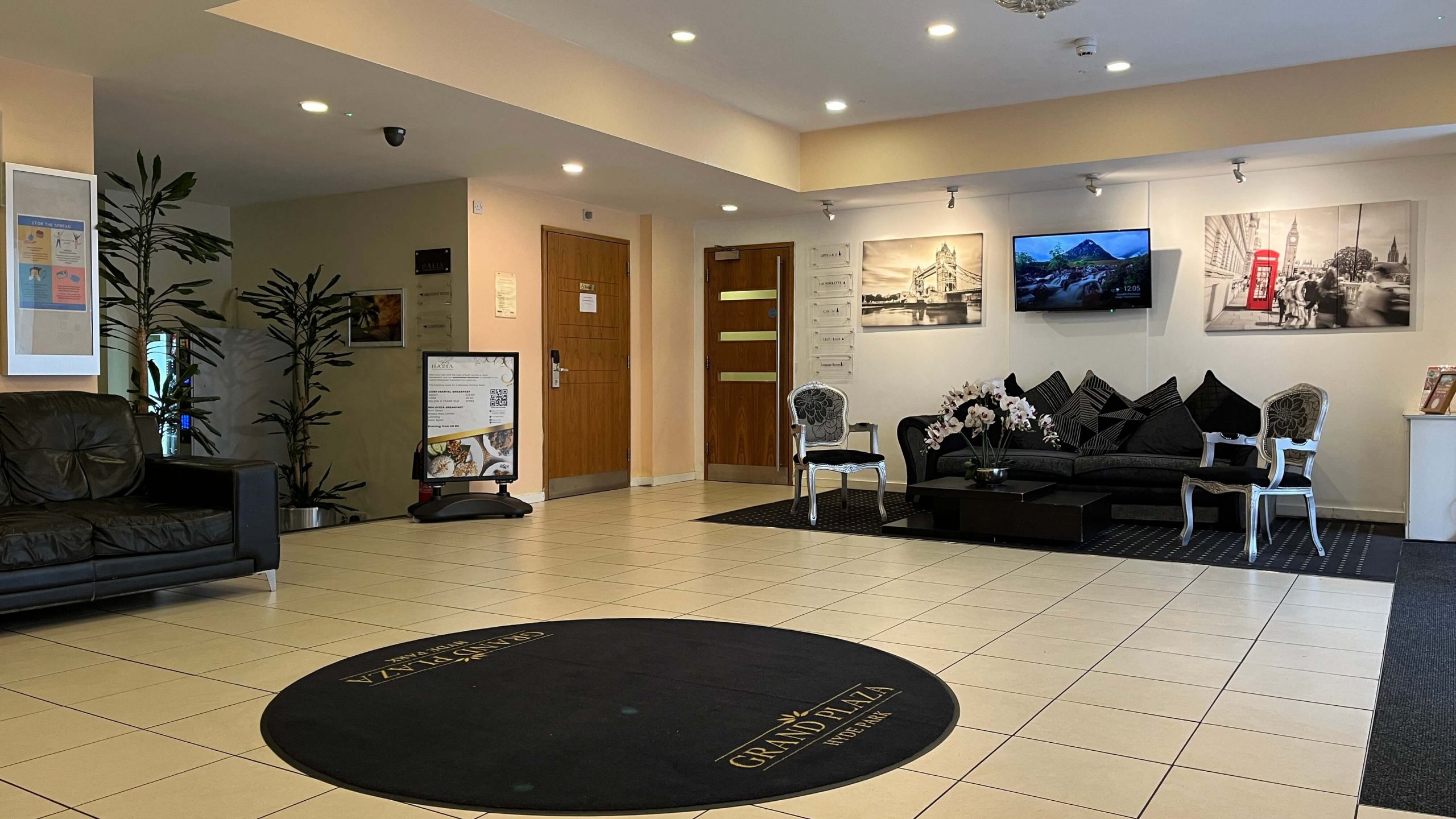 Lobby Of Grand Plaza Serviced Apartments
