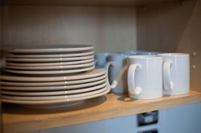 Cup and plate