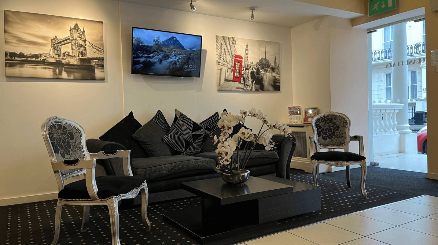 Lobby of Grand Plaza Serviced Apartments