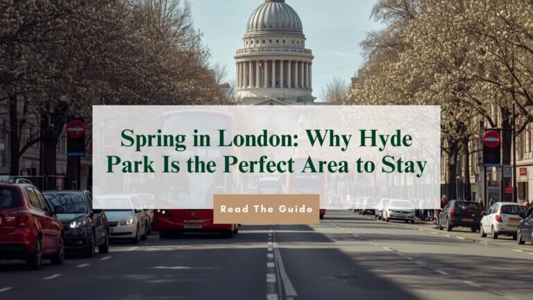 Spring in London, Stay at Grand Plaza Serviced Apartments